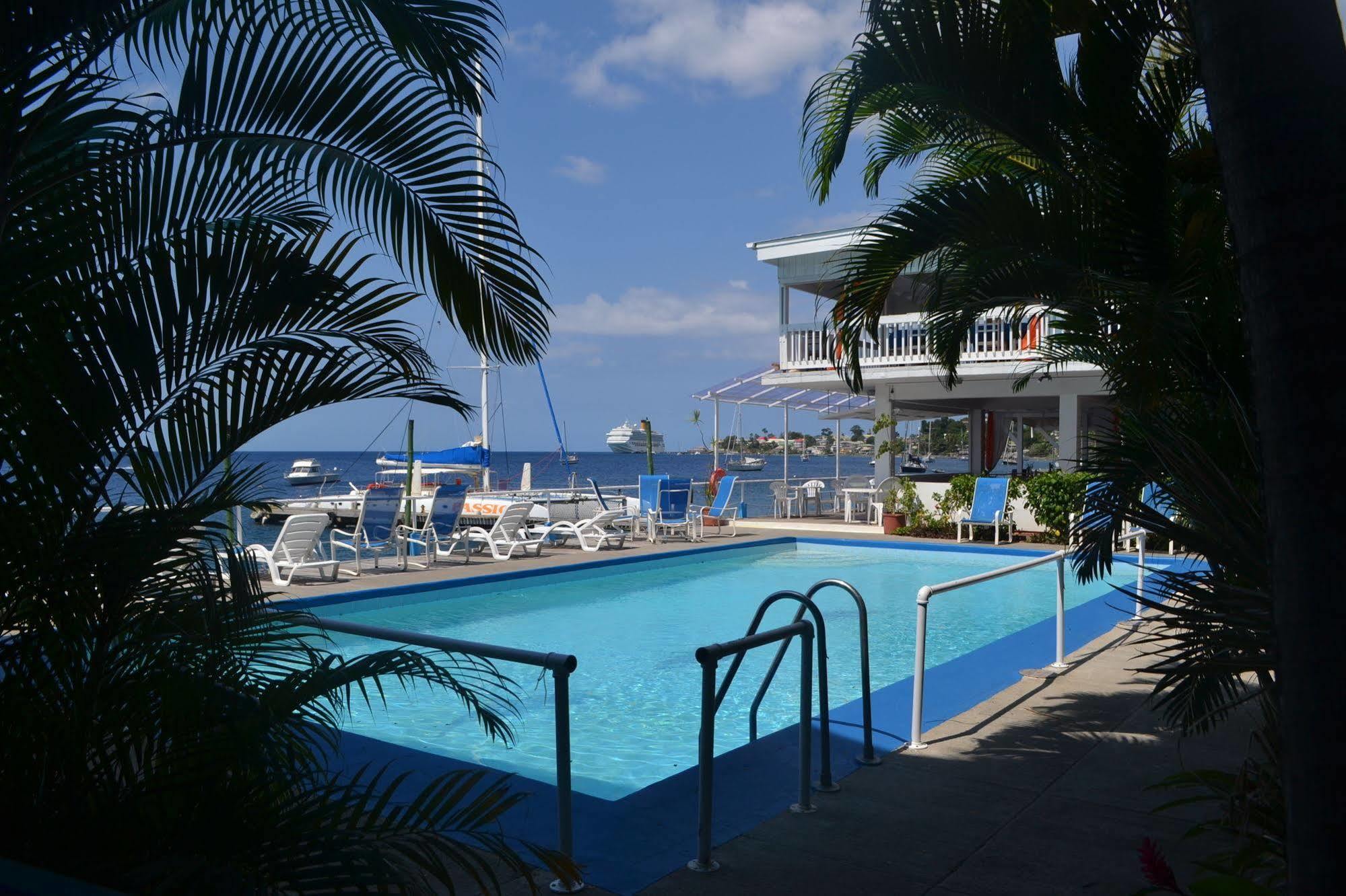 Anchorage Hotel, Whale Watch & Dive Center ロゾー エクステリア 写真